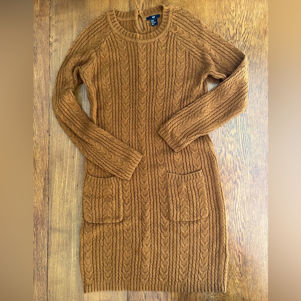 H&M Form Fitting Sweater Dress